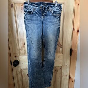 Silver Jeans Women's Denim Straight Leg Jeans